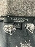 Thakoon for Design Nation 100% Polyester Black Long Sleeve Henley Size L - photo 7