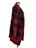 William Rast Plaid Red Cardigan Size L - photo 4