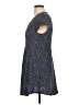 Shein Polka Dots Blue Casual Dress Size L - photo 5