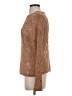 Zara Metallic Brown Pullover Sweater Size S - photo 5