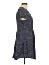 Shein Polka Dots Blue Casual Dress Size L - photo 4