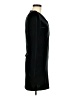 MNG Solid Black Cocktail Dress Size 6 - photo 4