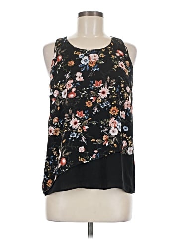 Pink Rose Sleeveless Blouse (view 1)