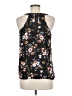 Pink Rose 100% Polyester Black Sleeveless Blouse Size M - photo 2