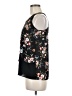 Pink Rose 100% Polyester Black Sleeveless Blouse Size M - photo 5