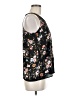 Pink Rose 100% Polyester Black Sleeveless Blouse Size M - photo 4