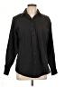 Foxcroft Black Long Sleeve Blouse Size 10 - photo 1