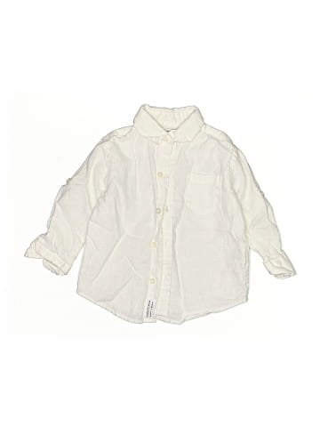 Janie and Jack Long Sleeve Button-Down Shirt (view 1)