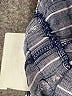 Kingston Grey Chevron-herringbone Blue Jumpsuit Size M - photo 5