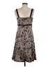 Assorted Brands Paisley Brown Cocktail Dress Size S - photo 2