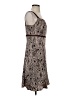 Assorted Brands Paisley Brown Cocktail Dress Size S - photo 4