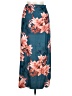 Unbranded 100% Polyester Tropical Teal Casual Skirt Size L - photo 2