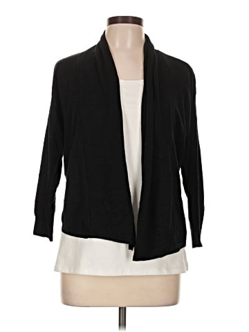 August Silk Cardigan (view 1)