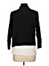 August Silk 100% Cotton Black Cardigan Size L - photo 2