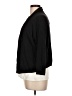 August Silk 100% Cotton Black Cardigan Size L - photo 5