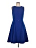 Eliza J Solid Blue Cocktail Dress Size 10 - photo 1