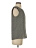 Ann Taylor LOFT Gray Sleeveless T-Shirt Size XS - photo 4