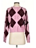 525 America Argyle Pink Cardigan Size XS - photo 1