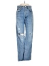 AGOLDE Hearts Blue Jeans Size 25 waist - photo 1