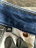 7 For All Mankind Hearts Blue Jeans Size 28 waist - photo 8