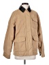 Zara 100% Cotton Solid Tan Jacket Size S - photo 1