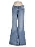 RE/DONE 100% Cotton Hearts Blue Jeans Size 28 waist - photo 1