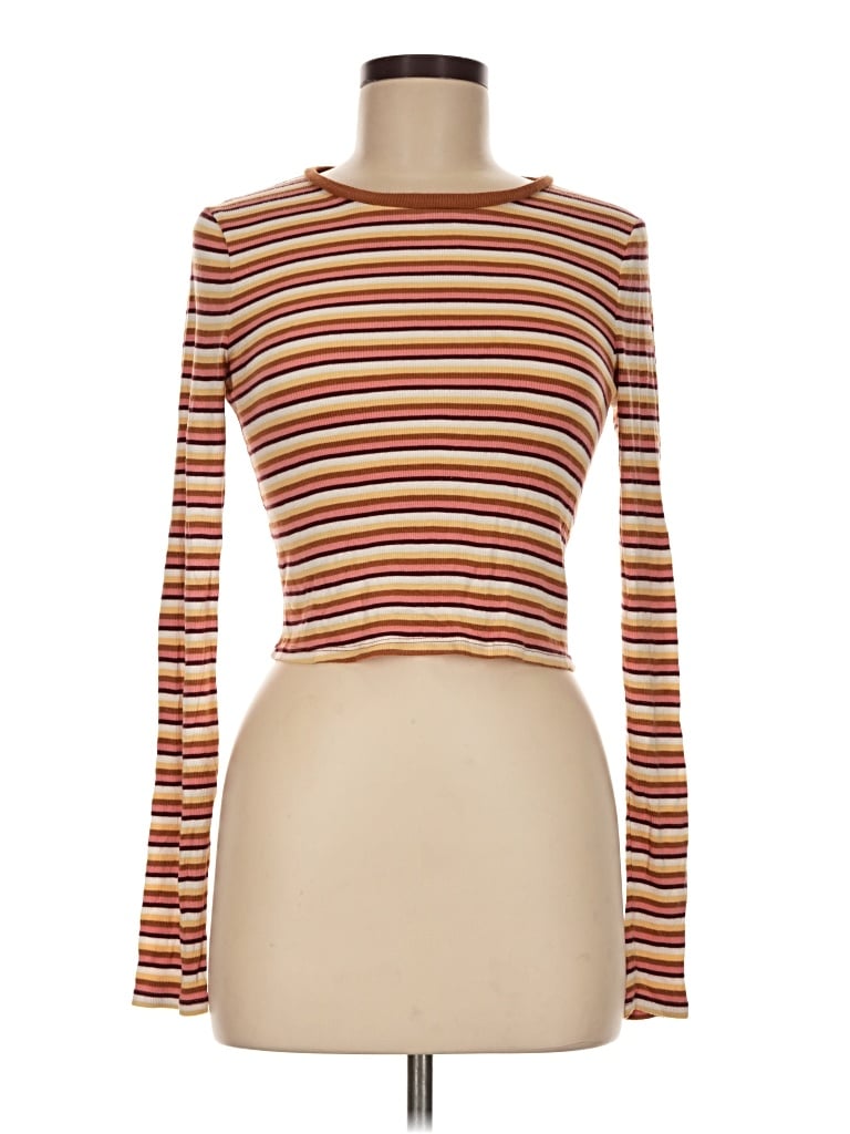 Pre-owned Wild Fable Cardigan Sweater In Orange