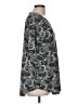 Chico's Black Short Sleeve Top Size Med (1) - photo 4