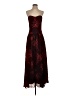 o.p.t 100% Polyester Burgundy Cocktail Dress Size 4 - photo 1