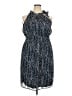 Merona 100% Polyester Blue Casual Dress Size XXL - photo 1