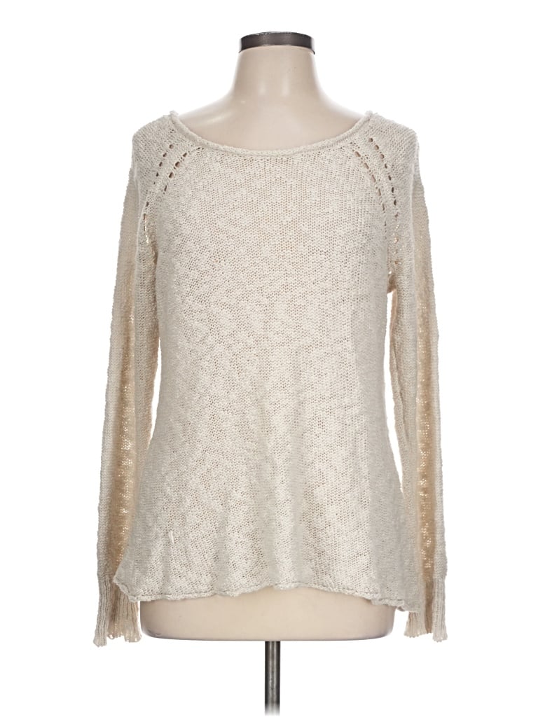 Pre-owned American Eagle Outfitters Pullover Sweater In Ivory