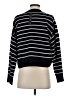 T Tahari Stripes Black Pullover Sweater Size S - photo 2