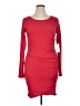 Leith Solid Red Casual Dress Size XL - photo 1