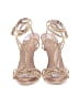 Stuart Weitzman 100% Leather Gold Sandals Size 7 1/2 - photo 2