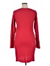 Leith Solid Red Casual Dress Size XL - photo 2