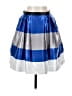 Teeze Me 100% Polyester Color Block Blue Casual Skirt Size 2 (estimated) - photo 1