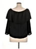 rue21 Black 3/4 Sleeve Blouse Size XL - photo 2