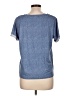 Jaclyn Intimates Tweed Blue Short Sleeve T-Shirt Size L - photo 2