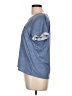 Jaclyn Intimates Tweed Blue Short Sleeve T-Shirt Size L - photo 5
