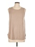 Stylus Tan Sleeveless T-Shirt Size XL - photo 1