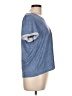 Jaclyn Intimates Tweed Blue Short Sleeve T-Shirt Size L - photo 4