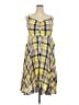 Torrid Plaid Yellow Casual Dress Size 3X Plus (3) - photo 1