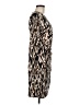 Calvin Klein Animal Print Brown Cocktail Dress Size M - photo 4