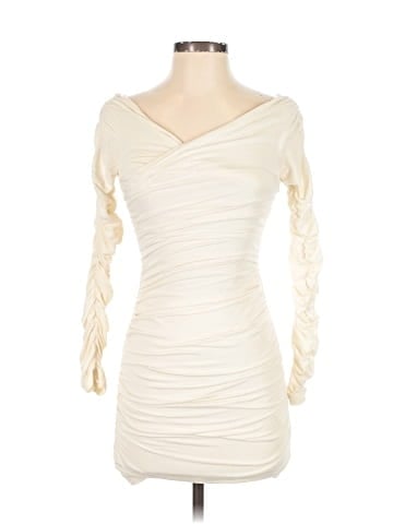 BEIGE BOTANY Cocktail Dress (view 1)
