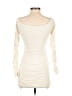 BEIGE BOTANY Ivory Cocktail Dress Size S - photo 2