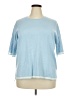Ekouaer Blue Short Sleeve Top Size XXL - photo 1