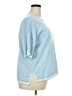 Ekouaer Blue Short Sleeve Top Size XXL - photo 4