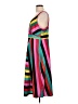 Spense 100% Polyester Stripes Pink Cocktail Dress Size L - photo 5