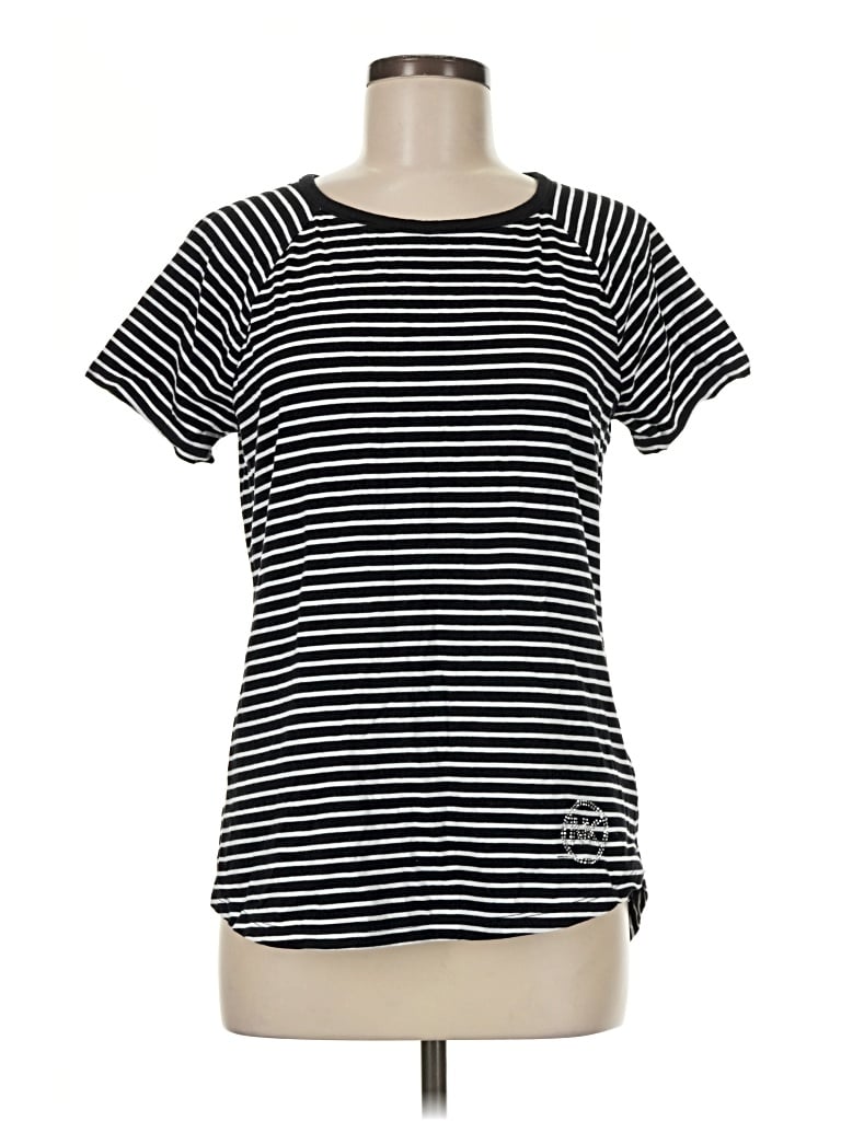 Pre-owned Michael Michael Kors Short Sleeve T-shirt In Black