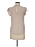 H&M Tan Short Sleeve Blouse Size 6 - photo 2